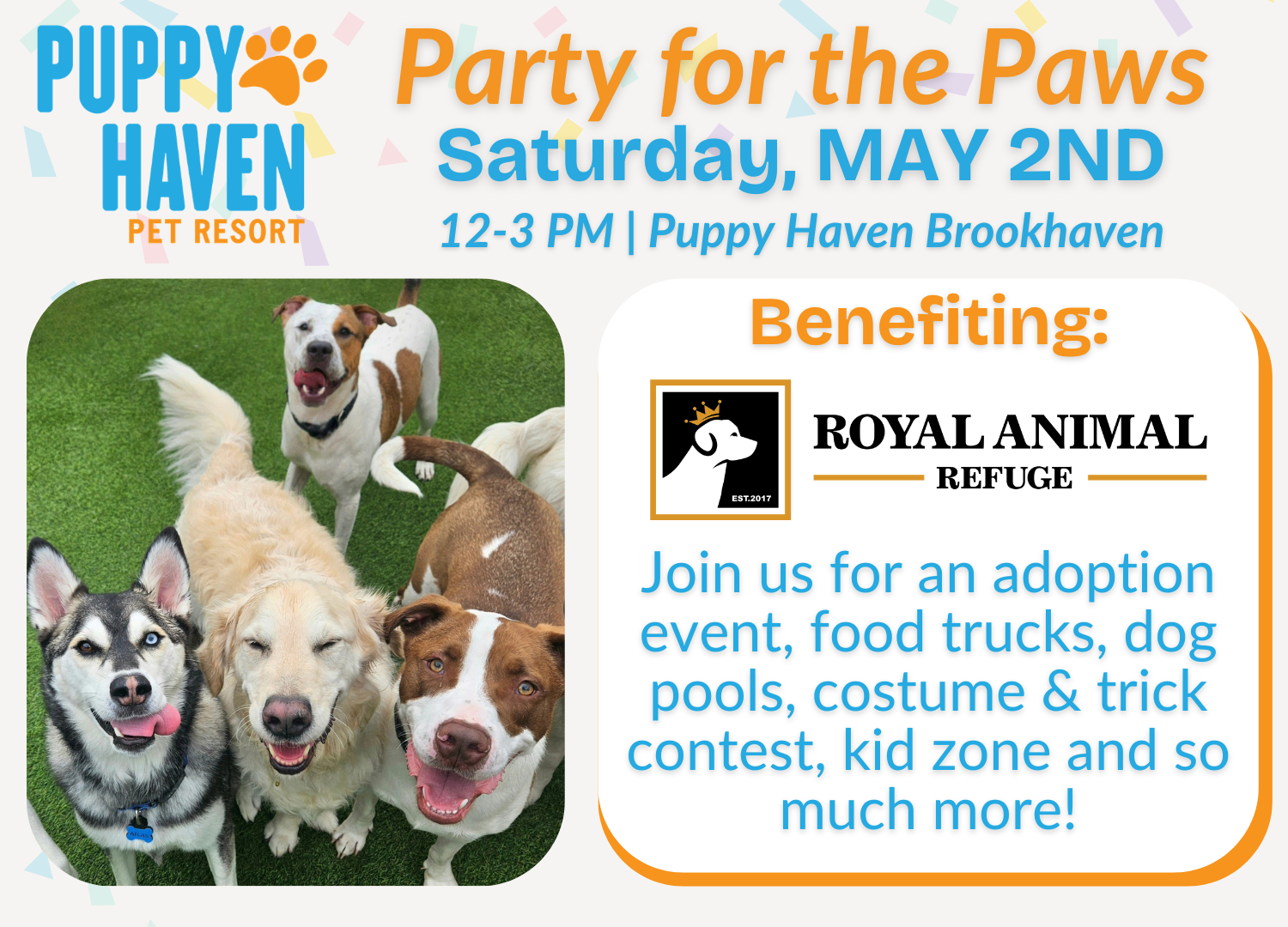 Party for the Paws Pop-Up